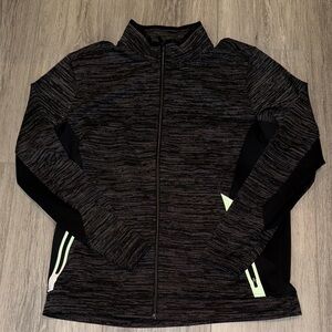 Calvin Klein Performance Black and Gray Lightweight Jacket
